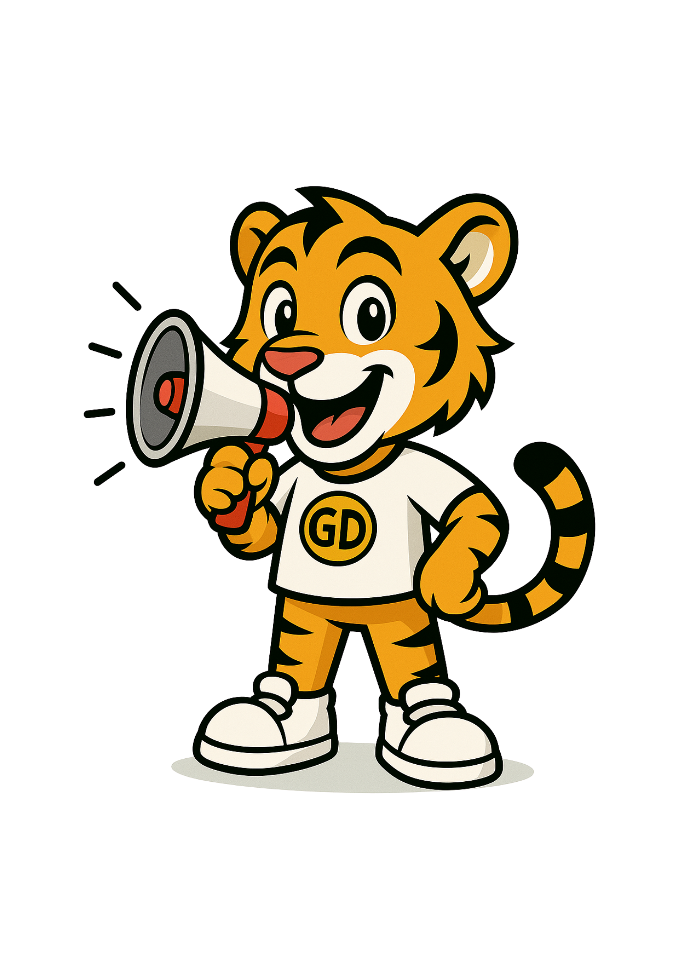 Mascota tigre de Gedeo